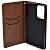 Чехол - книжка совместим с Samsung Galaxy A23 YOLKKI Wellington коричневый