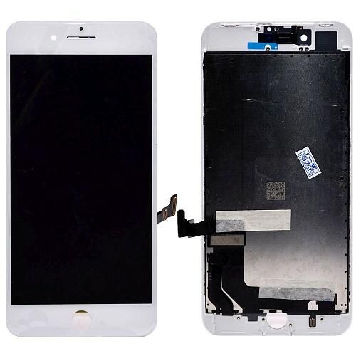Дисплей совместим с iPhone 8 Plus + тачскрин + рамка белый (матрица orig) 