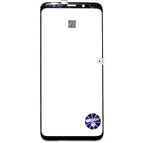 Стекло для переклейки совместим с Samsung SM-G965F/Galaxy S9 Plus черный orig Factory