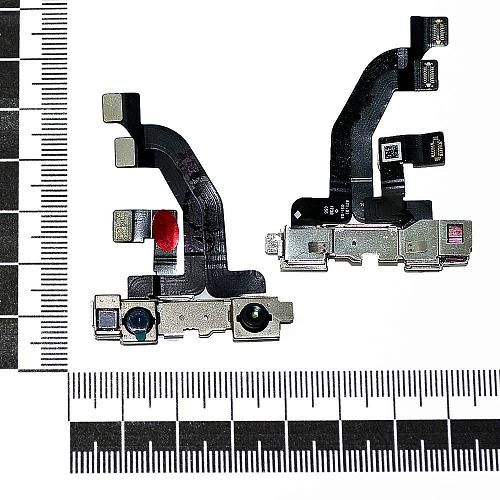 Шлейф совместим с iPhone X + светочувствительный элемент + фронтальная камера orig Factory