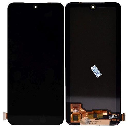 Дисплей совместим с Xiaomi Redmi Note 12S + тачскрин черный OLED
