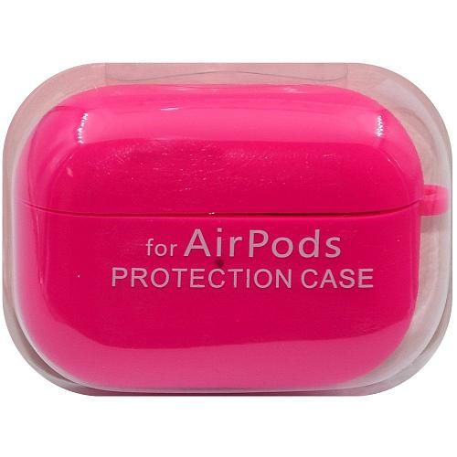 Чехол для AirP Pro "Soft Touch" силикон ярко-розовый