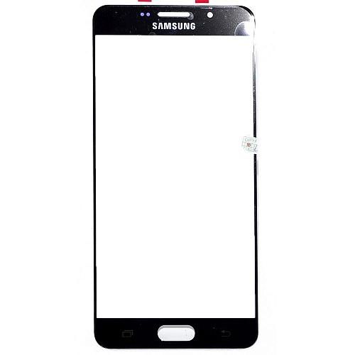Стекло для переклейки совместим с Samsung SM-A710F/Galaxy A7 (2016) черный orig Factory