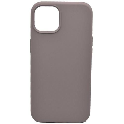 Чехол - накладка совместим с iPhone 13 mini (5.4") "Soft Touch" белый 10 /с логотипом/