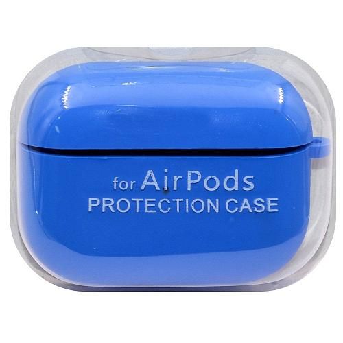 Чехол для AirP Pro "Soft Touch" силикон голубой