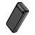 Аккумулятор внешний 20000mA BOROFONE BJ14A (2USB выхода 2,0A, Micro USB, TYPE-C) черный
