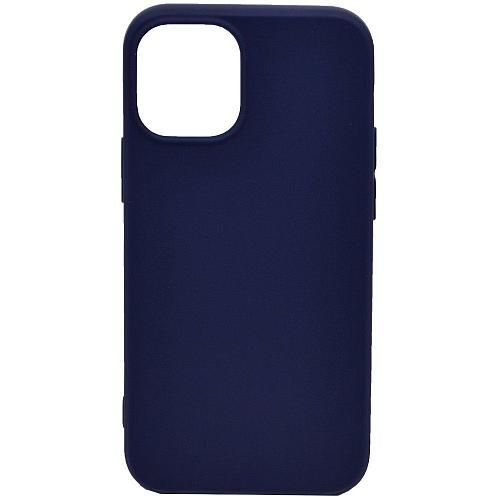 Чехол - накладка совместим с iPhone 12 Pro Max (6.7") YOLKKI Alma силикон матовый синий (1мм)