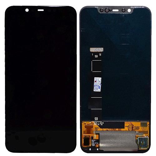 Дисплей совместим с Xiaomi Mi 8 + тачскрин черный orig Factory