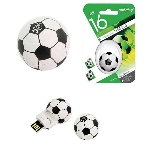 16GB USB 2.0 Flash Drive SmartBuy Wild Футбольный мяч (SB16GBFB)