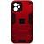Чехол - накладка совместим с iPhone 12 (6.1") "Shape" красный