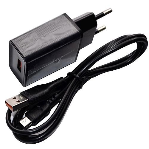 СЗУ micro USB 2,4A (1USB) DENMEN DC01V черный