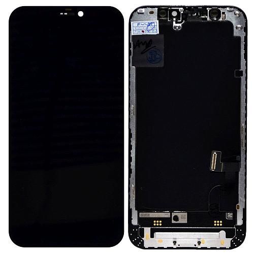 Дисплей совместим с iPhone 12 mini + тачскрин + рамка черный orig Used