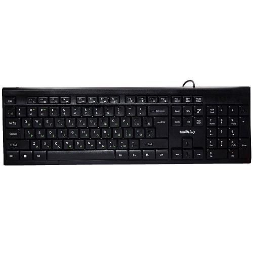 Набор проводной SMARTBUY One 114282 (клавиатура + мышь) черный