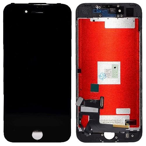 Дисплей совместим с iPhone 7 + тачскрин + рамка черный Tianma AA