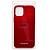 Чехол - накладка совместим с iPhone 12 mini (5.4") MOLAN CANO Jelly Shine силикон красный