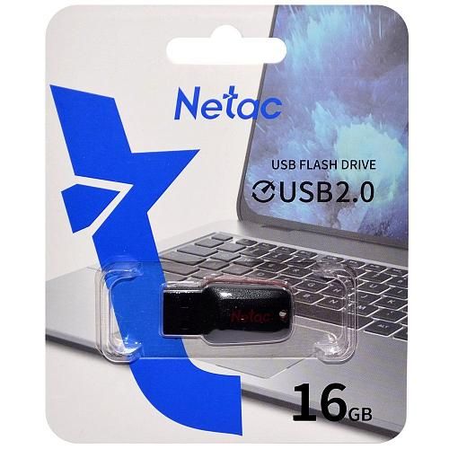 16GB USB 2.0 Flash Drive NETAC U197 mini черный (NT03U197N-016G-20BK)