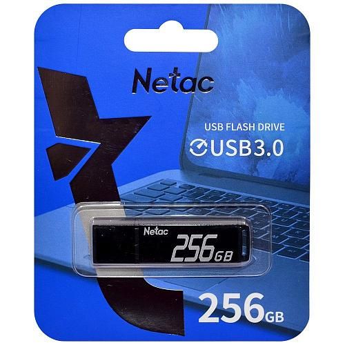 256GB USB 3.0 Flash Drive NETAC U351 черный (NT03U351N-256G-30BK)