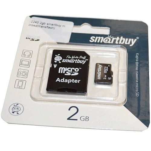 2GB SmartBuy MicroSD