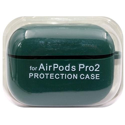 Чехол для AirP Pro 2 "Soft Touch" силикон темно-зеленый 3