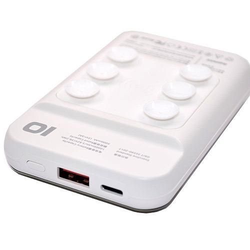 Аккумулятор внешний 10000mA REMAX Potent  RPP-539 (USB Type-C, USB  выход 5.0A,PD) белый
