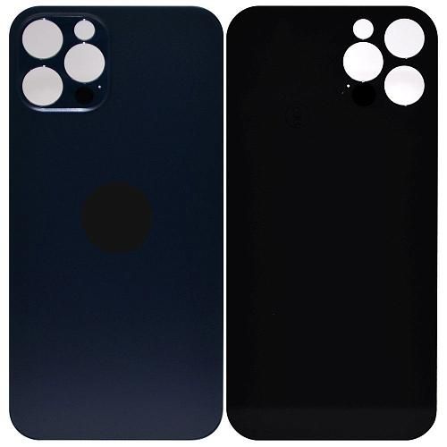 Стекло задней крышки совместим с iPhone 12 Pro синий литое orig Factory