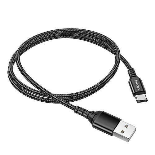 Кабель USB - TYPE-C BOROFONE BX54 черный (1м)
