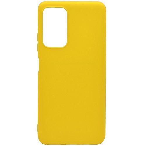 Чехол - накладка совместим с Xiaomi Redmi Note 11T 5G/Poco M4 Pro 5G YOLKKI Alma силикон матовый желтый (1мм)