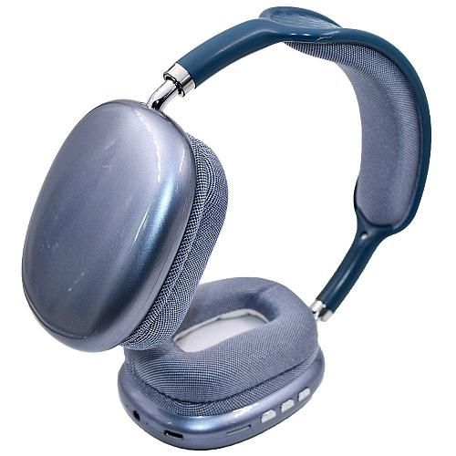 Наушники накладные Bluetooth STN-01 голубой