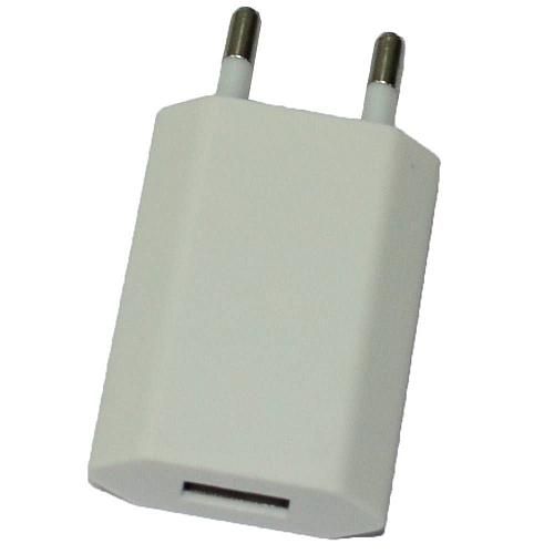 СЗУ USB 1,0А (1USB) ромбик белый