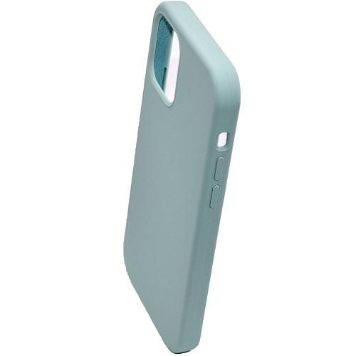 Чехол - накладка совместим с iPhone 12 Pro (6.1") "Soft Touch" пыльно-мятный /без лого/