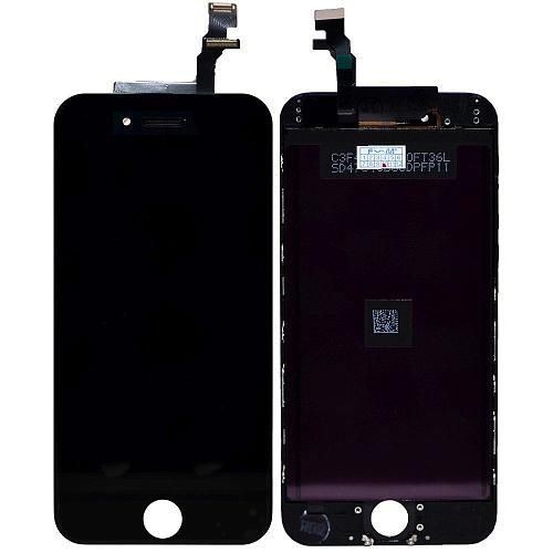 Дисплей совместим с iPhone 6 + тачскрин + рамка черный Xiongmao