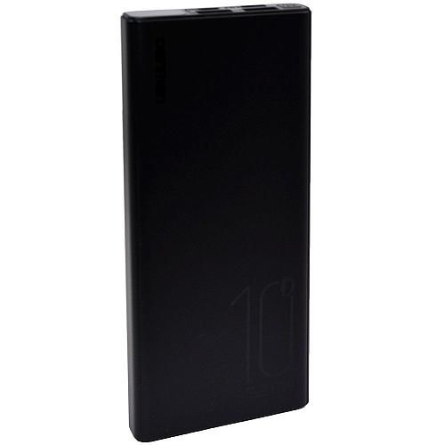 Аккумулятор внешний 10000mA DENMEN DP06 (2USB выхода 2,0A/Micro USB, Type-C) черный