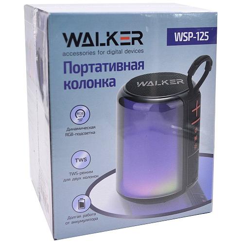 Колонка портативная WALKER WSP-125 фиолетовый