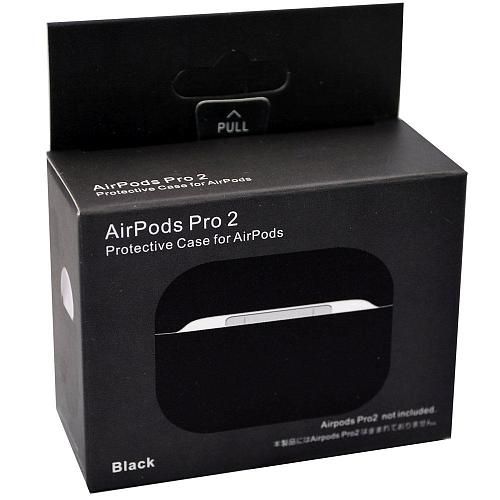 Чехол для AirP Pro 2 силикон LUX черный