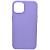 Чехол - накладка совместим с iPhone 13 (6.1") "Soft Touch" сиреневый /без лого/