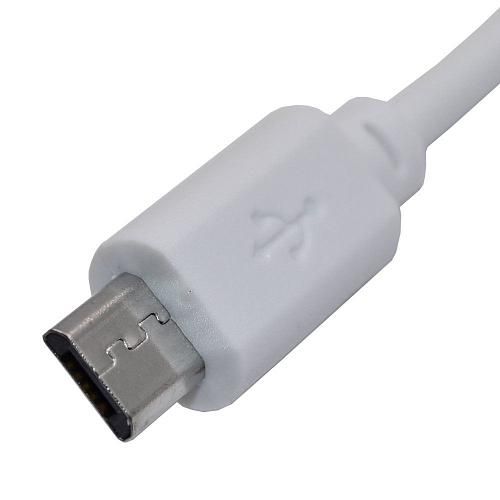 СЗУ micro USB 2,4A (1USB) DENMEN DC09V белый