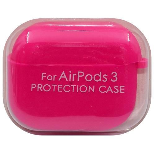 Чехол для AirP 3 "Soft Touch" силикон ярко-розовый
