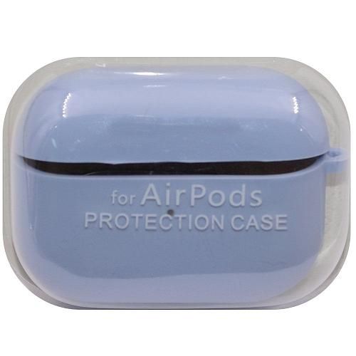 Чехол для AirP Pro "Soft Touch" силикон светло-голубой