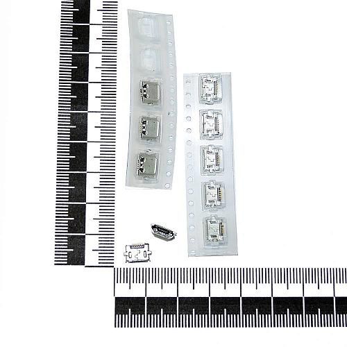 Разъем универсальный Micro USB 5 Pin Тип 3 (10шт)