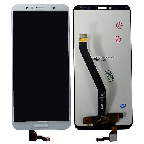 Дисплей совместим с Honor 7C (AUM-L41)/Honor 7A Pro (AUM-L29)+ тачскрин белый (матрица orig) /логотип Huawei/