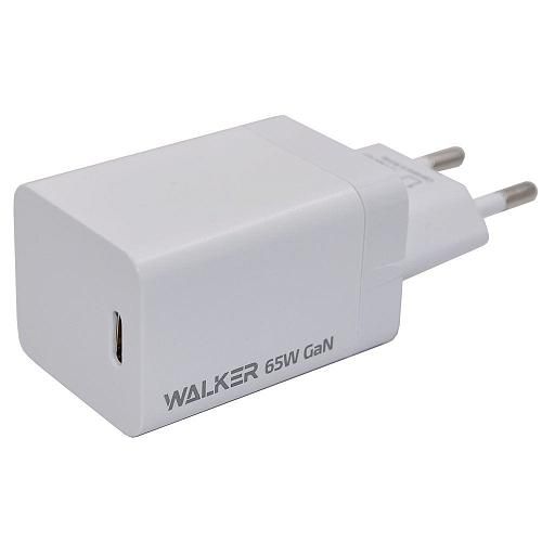 СЗУ [USB-C(1), 3.25A, 65W, QC3.0/PD] WALKER WH-65 65W бел.