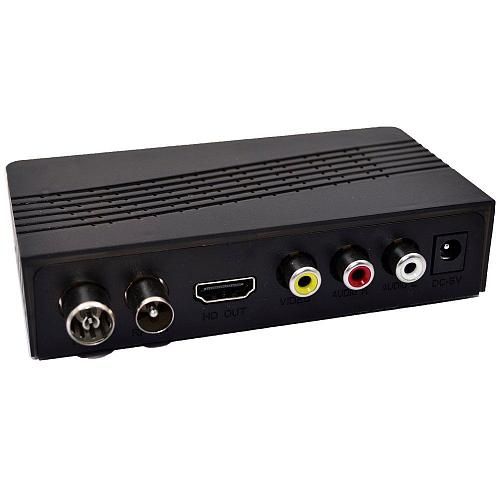 Цифровой ТВ ресивер DVB-T2 U-001 черный/ поврежденная упаковка/