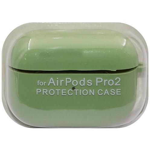 Чехол для AirP Pro 2 "Soft Touch" силикон светло-зеленый