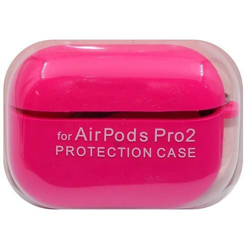 Чехол для AirP Pro 2 "Soft Touch" силикон ярко-розовый