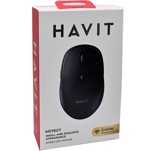 Мышь беспроводная HAVIT MS76GT черный
