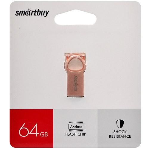 64GB USB 2.0 Flash Drive SmartBuy MC5 розовый (SB064GBMC5)