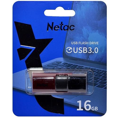 16GB USB 3.0 Flash Drive NETAC U182 красный (NT03U182N-016G-30RE)
