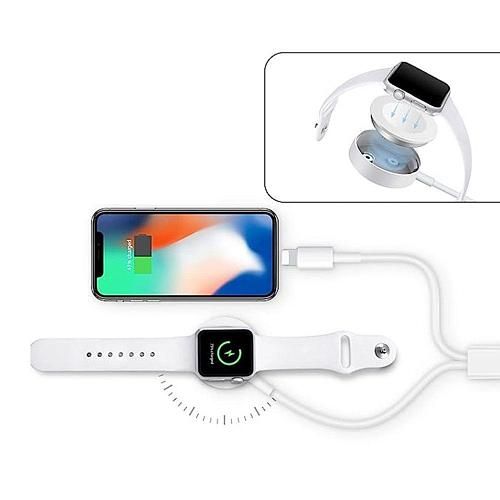 Беспроводная зарядная панель BOROFONE BQ22 совместим с Apple Watch белый