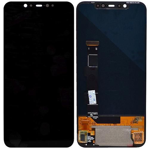 Дисплей совместим с Xiaomi Mi 8 + тачскрин черный OLED