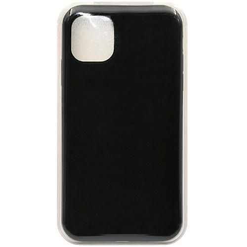 Чехол - накладка совместим с iPhone 11 (6.1") "Soft Touch" черный 18 /с логотипом/